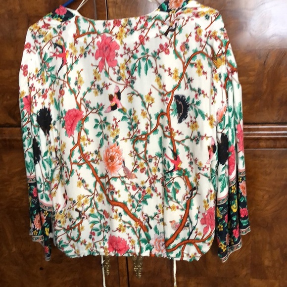 Zara collection zip jacket/blouse - Picture 4 of 4